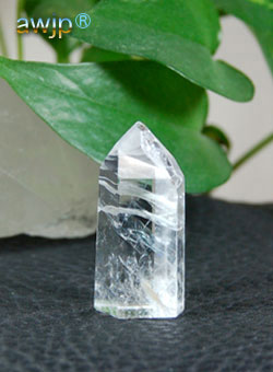 水晶 ポイントクォーツ (六角柱) PO-010-1