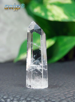 水晶 ポイントクォーツ (六角柱) PO-011-1