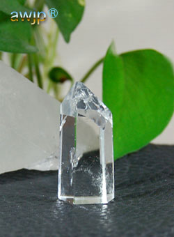 水晶 ポイントクォーツ (六角柱) PO-012-2