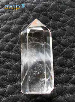 水晶 グレーファントムポイントクォーツ (六角柱)PO-015-2
