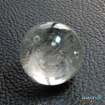 レインボー水晶丸玉・天然水晶丸玉(玉-球) 43.5ミリ玉 Q-08-5